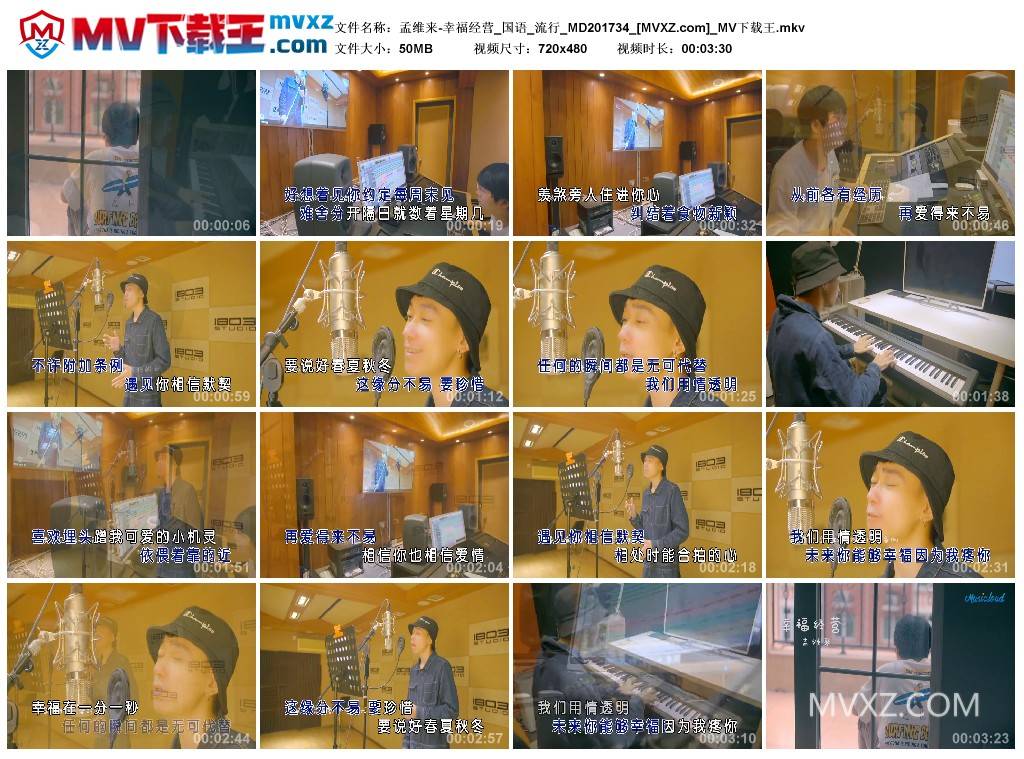 孟维来-幸福经营_国语_流行_MD201734